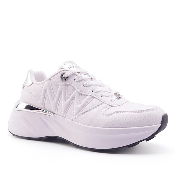 Tenis Krista Blanco/Plata