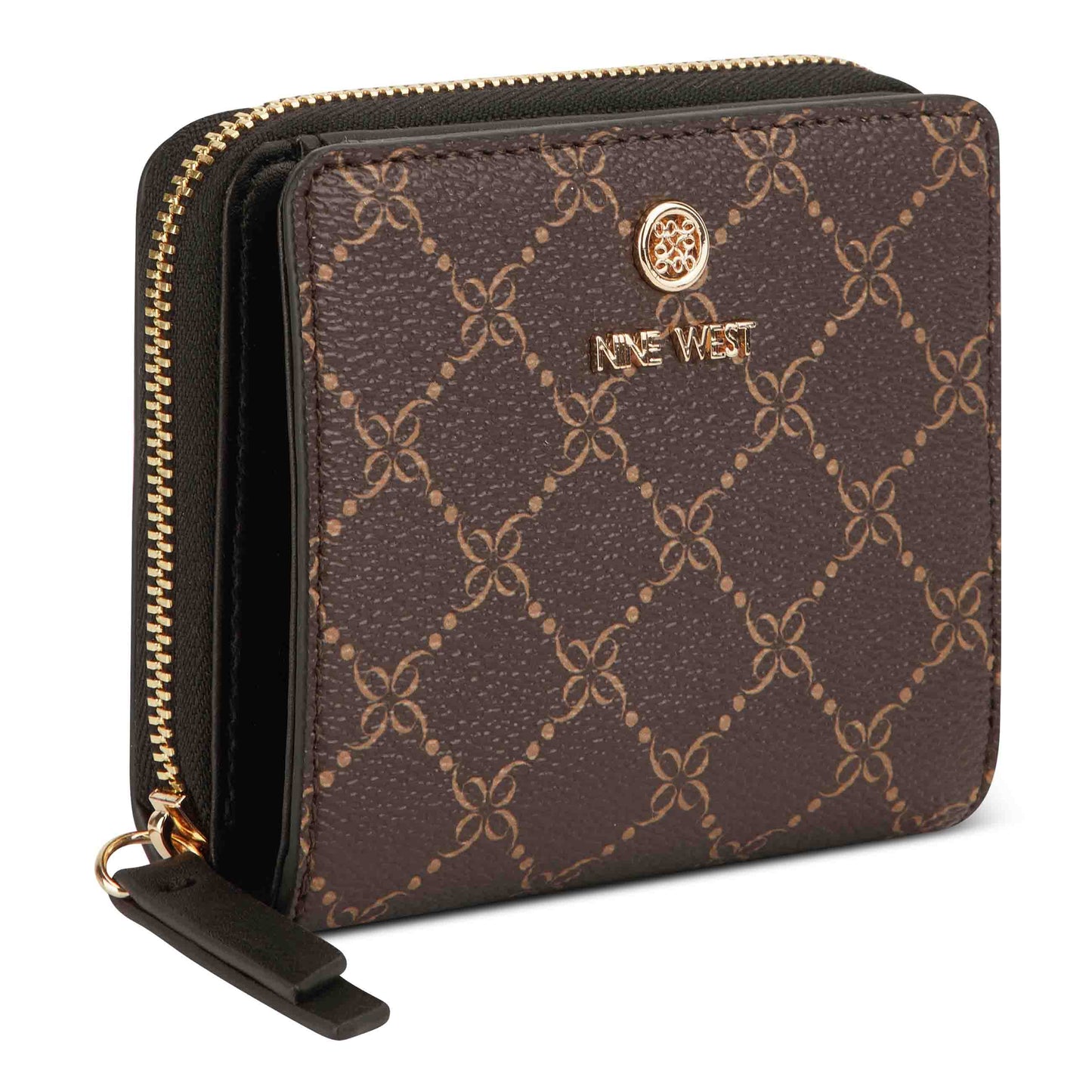 Billetera Zip Lockup Chocolate