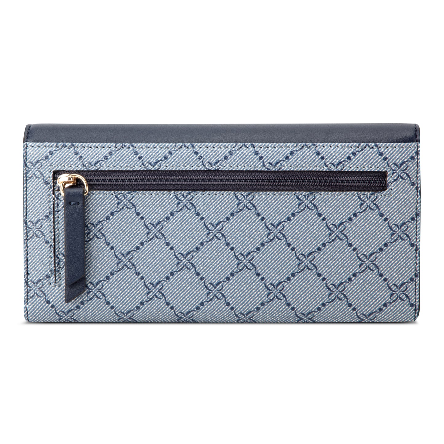 Billetera Check Caireann Navy