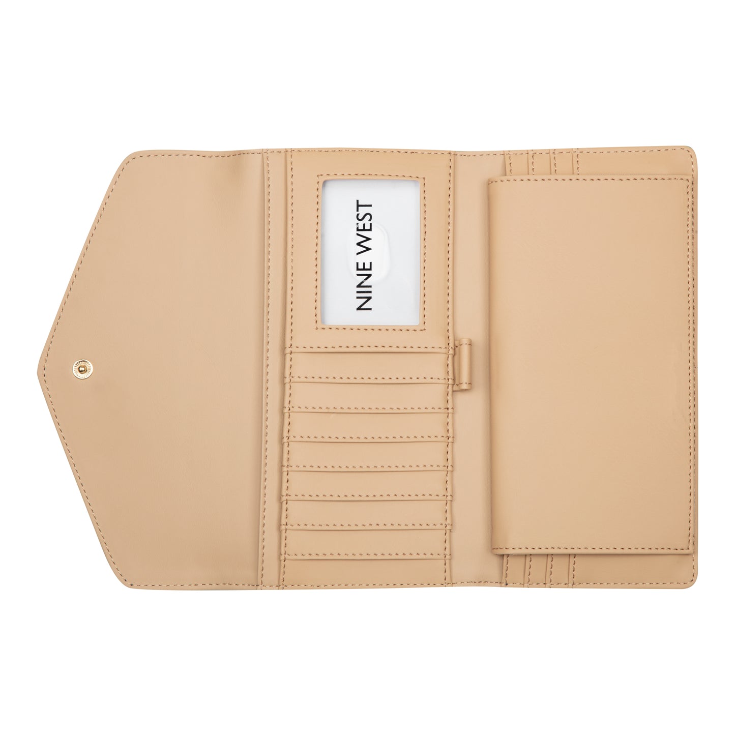 Billetera Check Caireann Navy