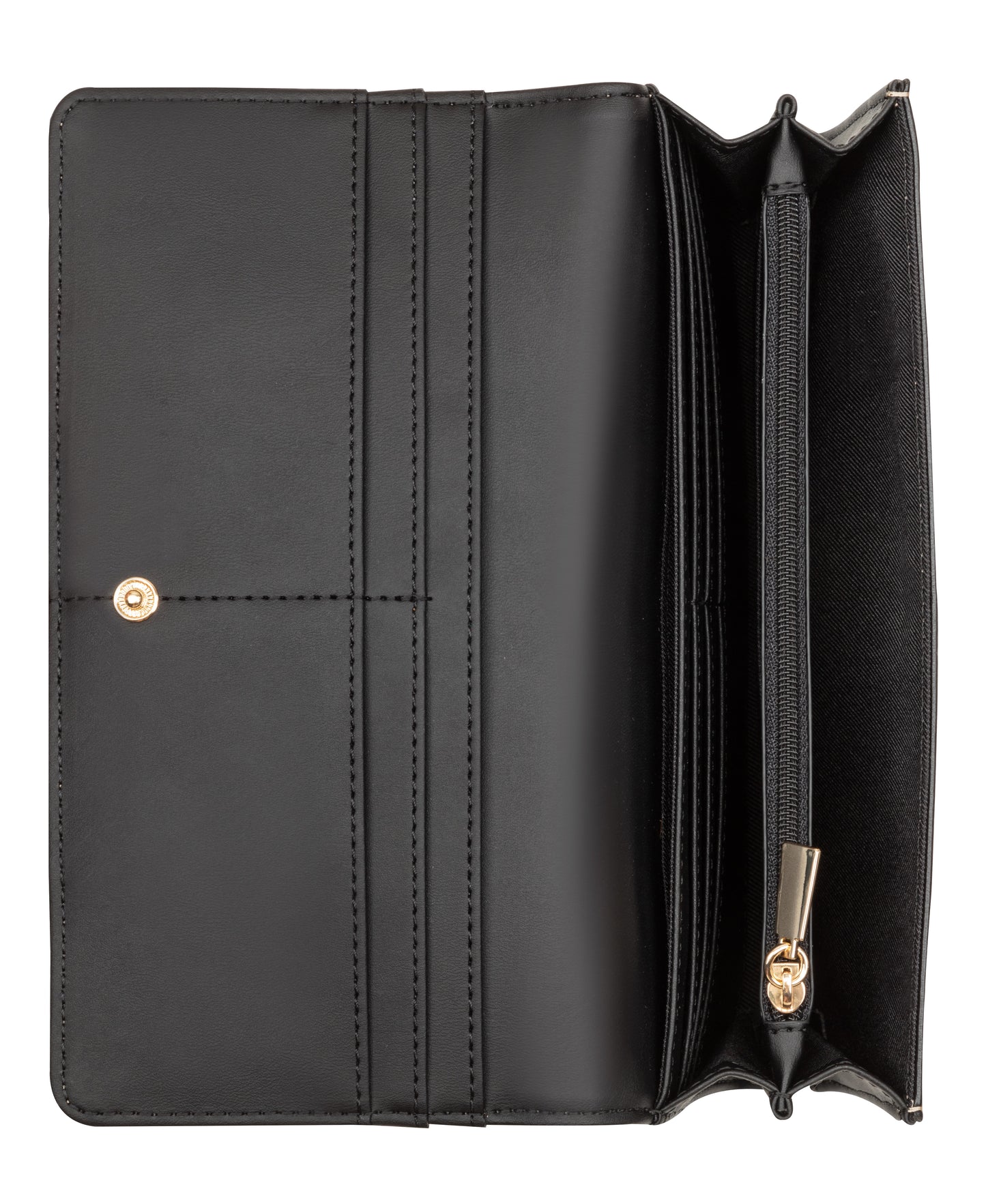 Cartera Nine West Fleura Slg Phone Clutch Wallet-Black