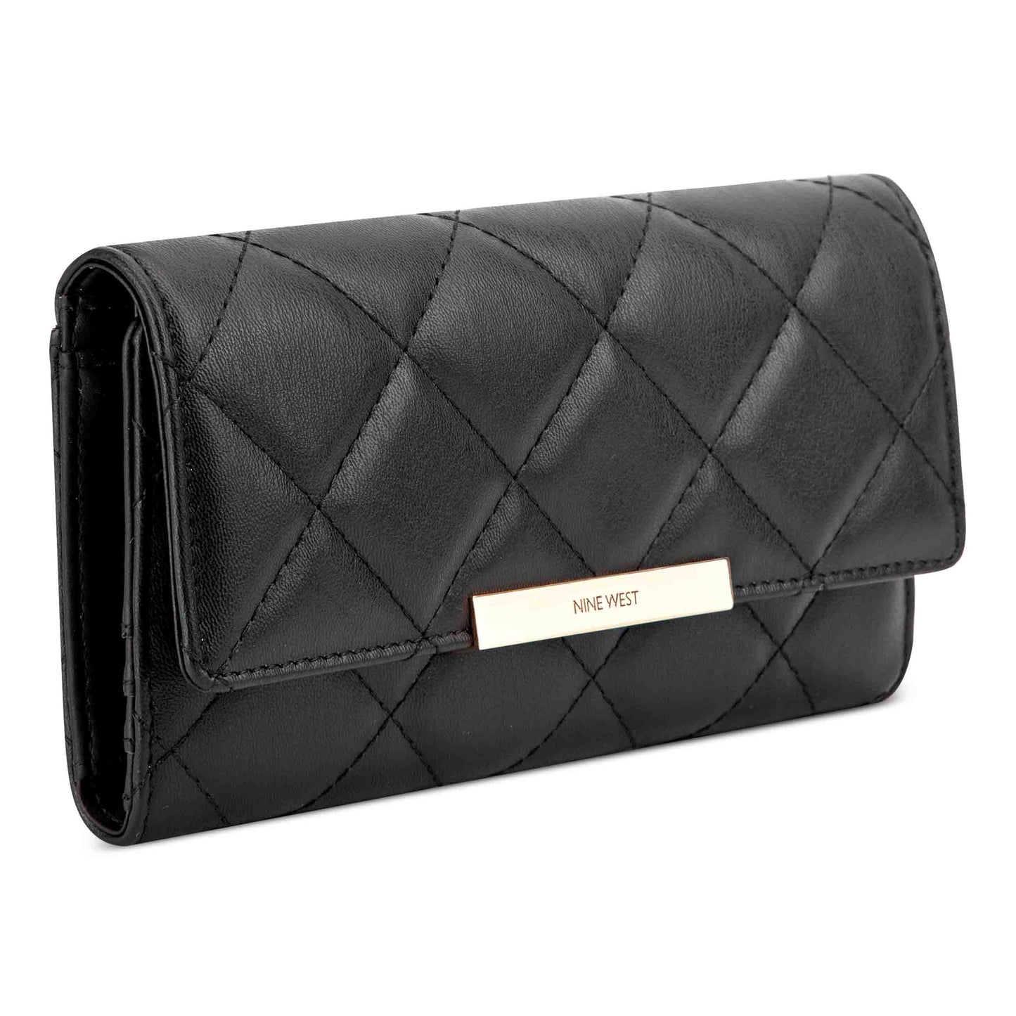 Billetera Check Mirabella Negro