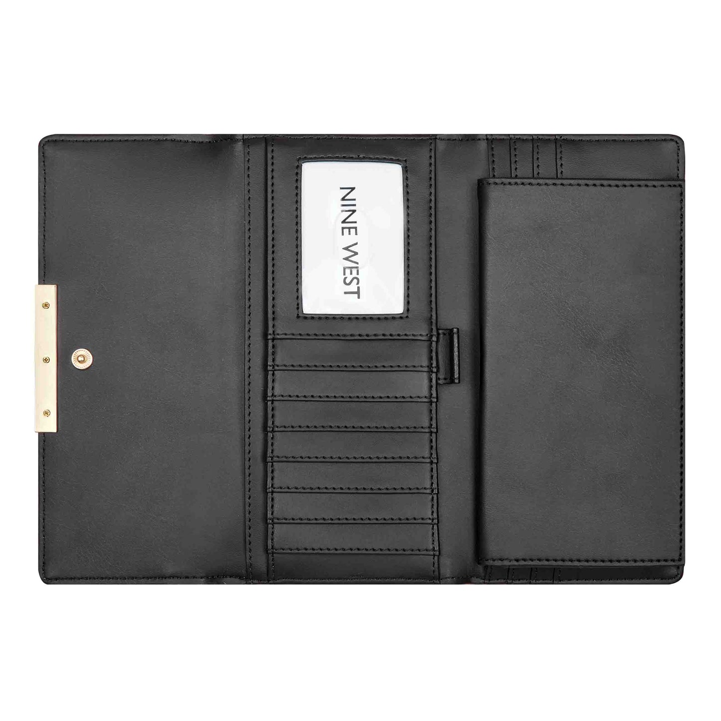 Billetera Check Mirabella Negro