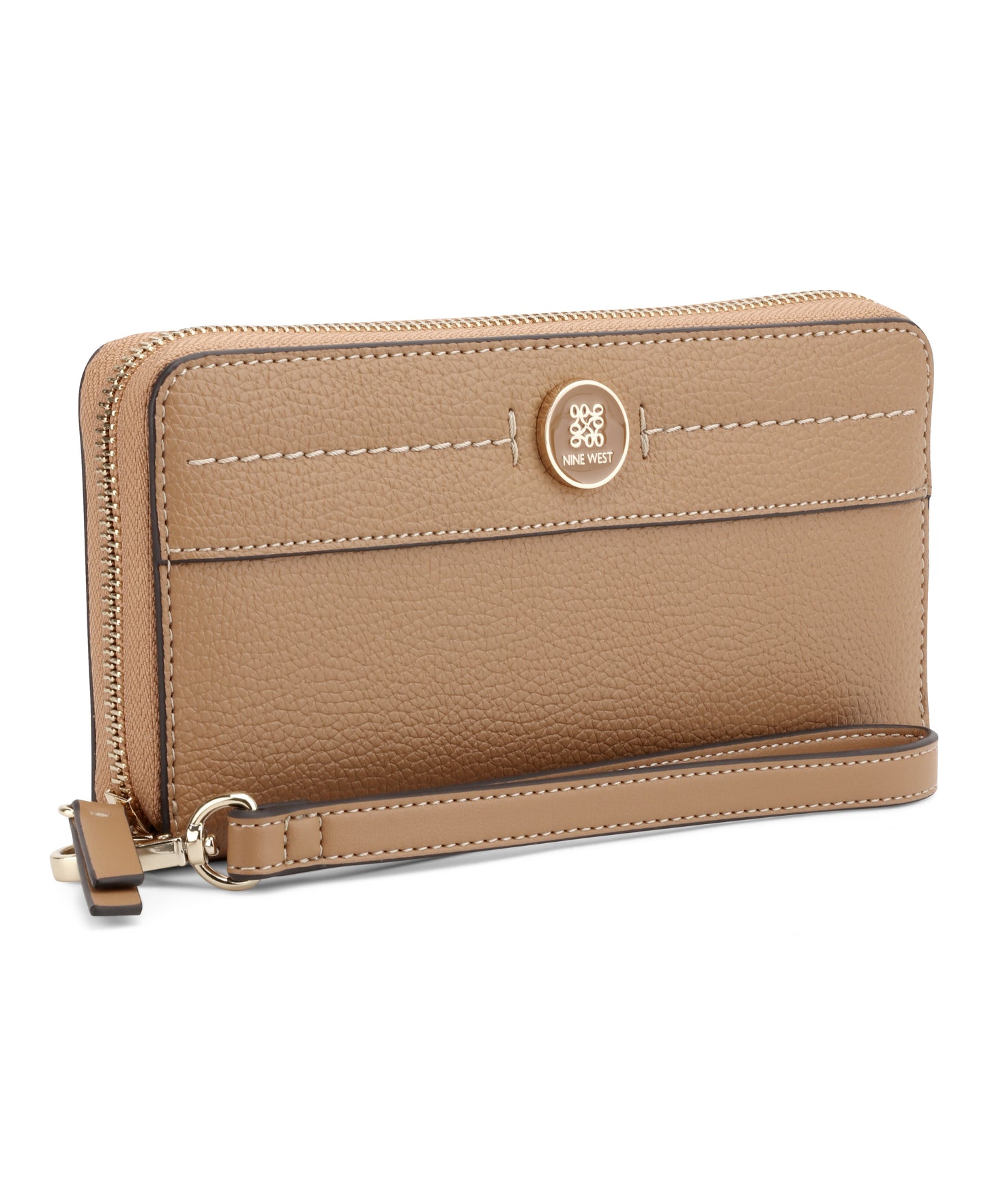 Billetera Zip Around Nami Chocolate