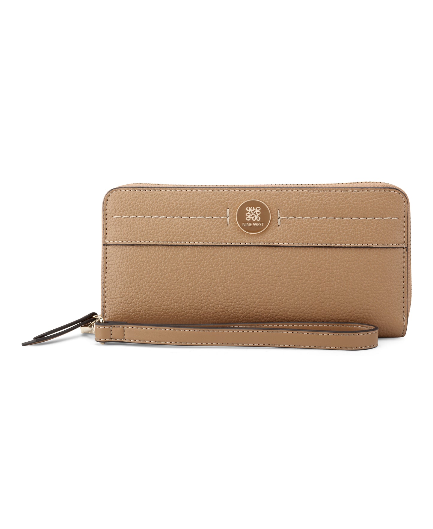 Billetera Zip Around Nami Chocolate