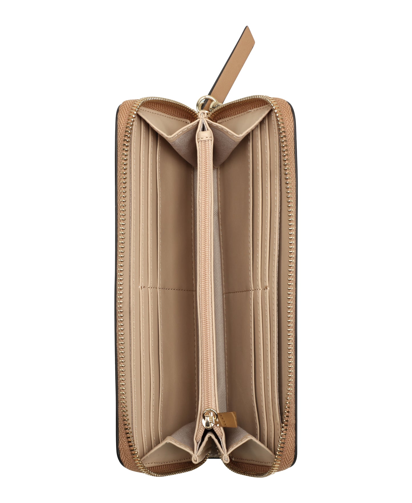 Billetera Zip Around Nami Chocolate