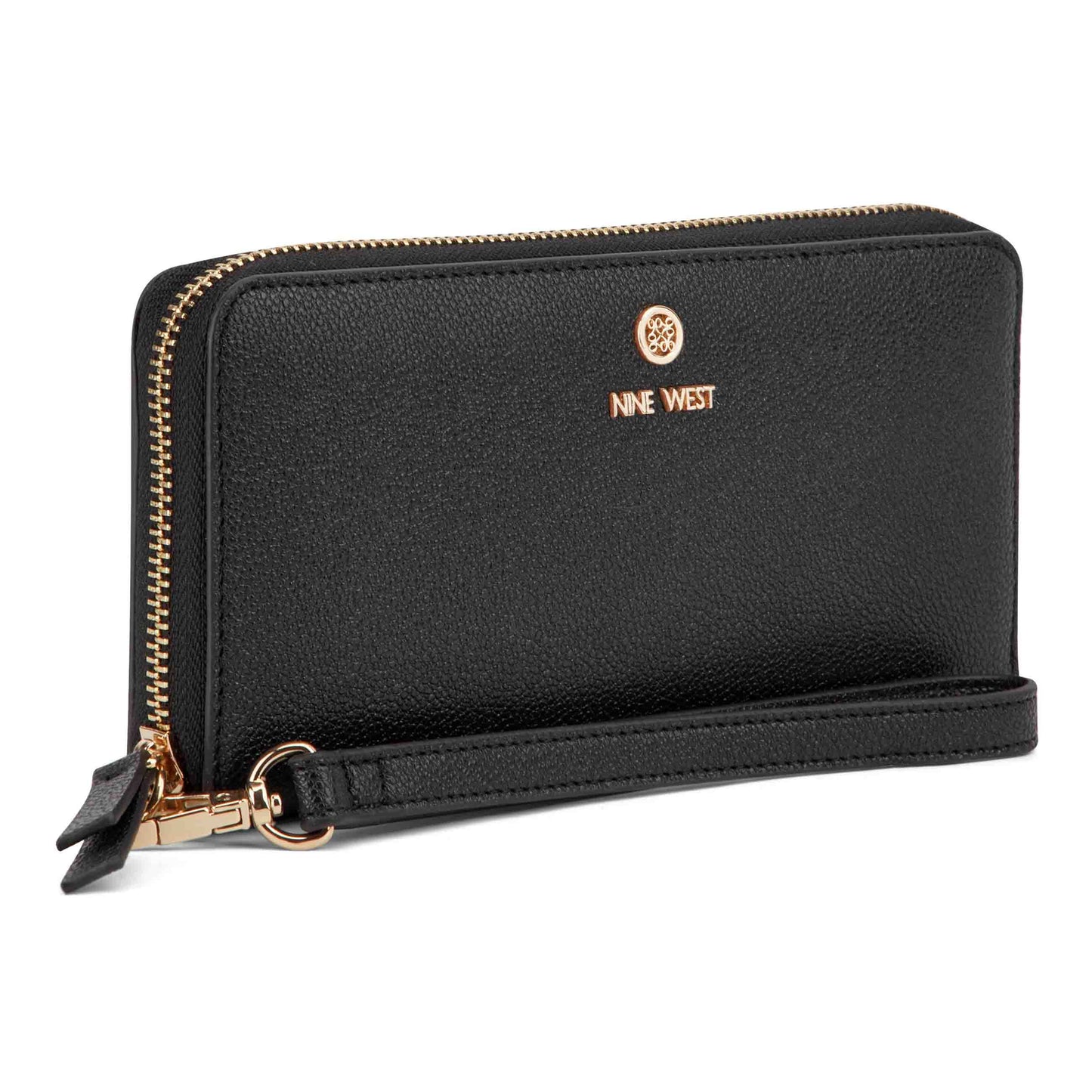 Billetera Zip Lockup Negro