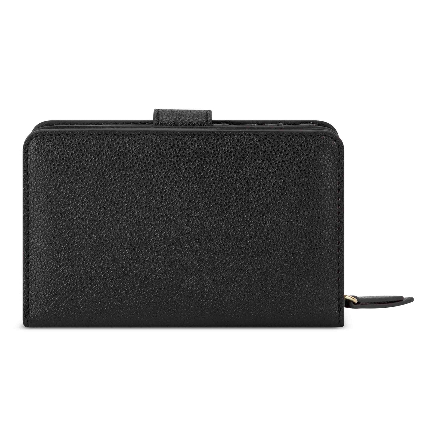 Billetera French Lockup Negro