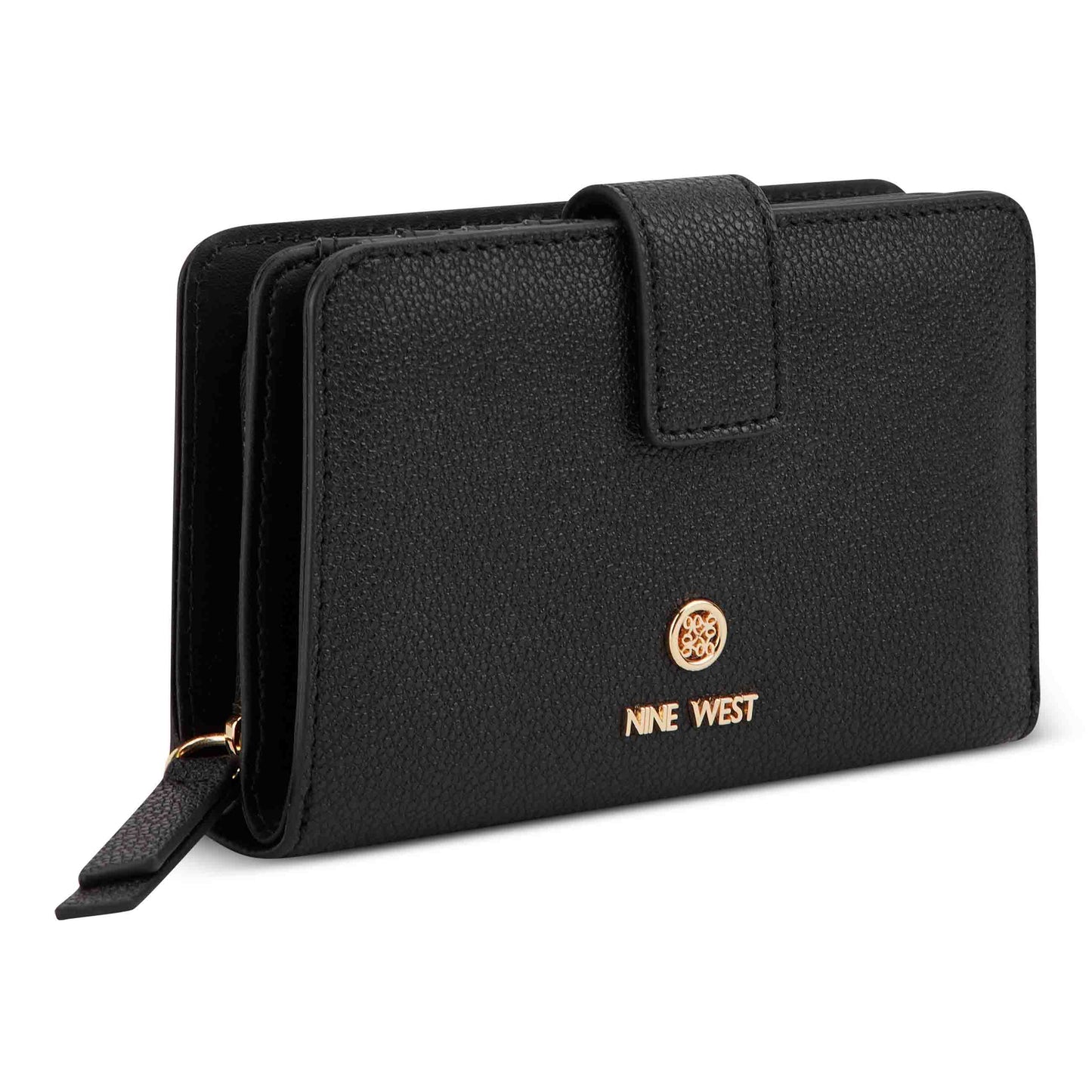 Billetera French Lockup Negro