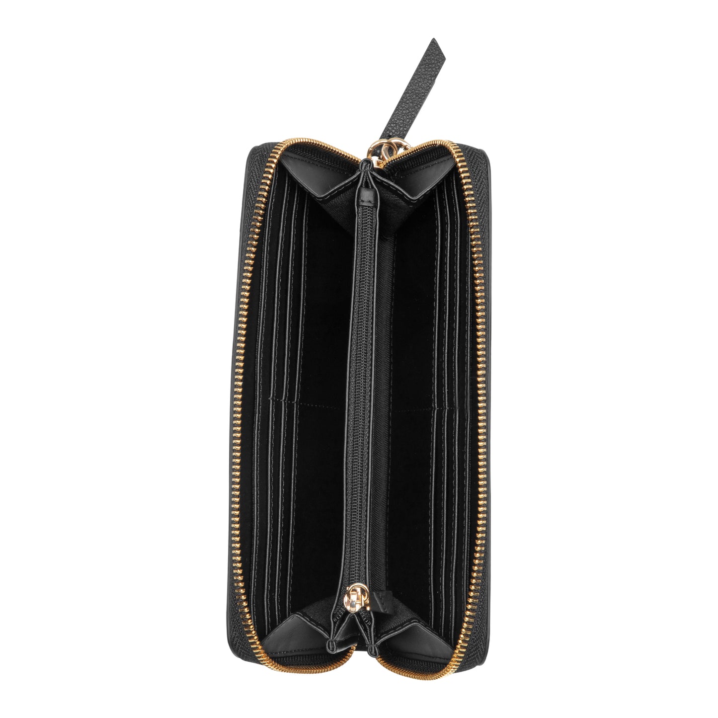 Billetera Zip Around Mary Negro