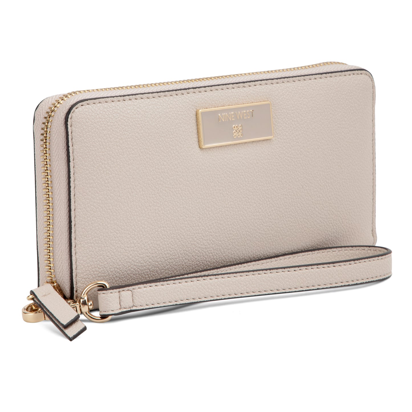 Billetera Zip Around Mary Gris