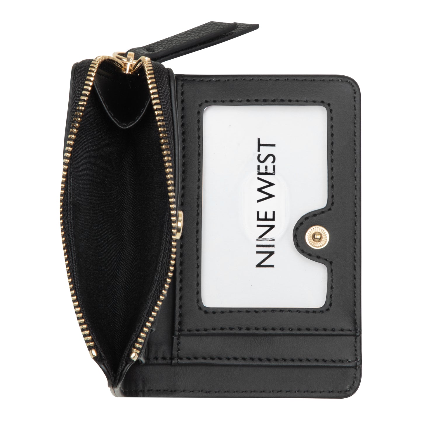 Billetera Zip Around Mary Negro