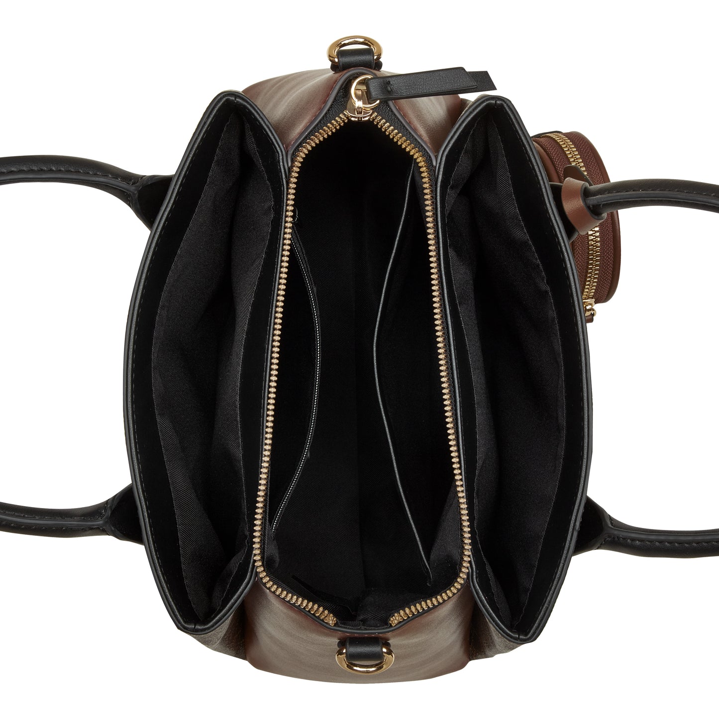 Cartera Satchel Mary3 Marron