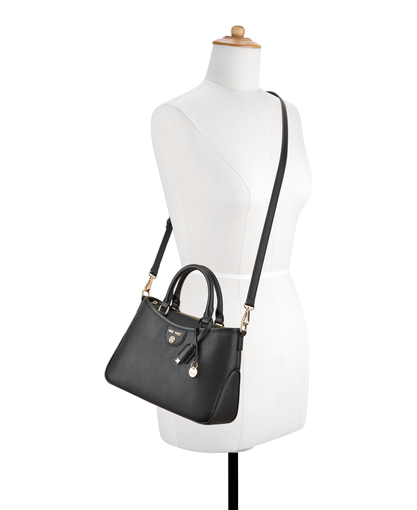 Cartera Satchel Kiley Negro