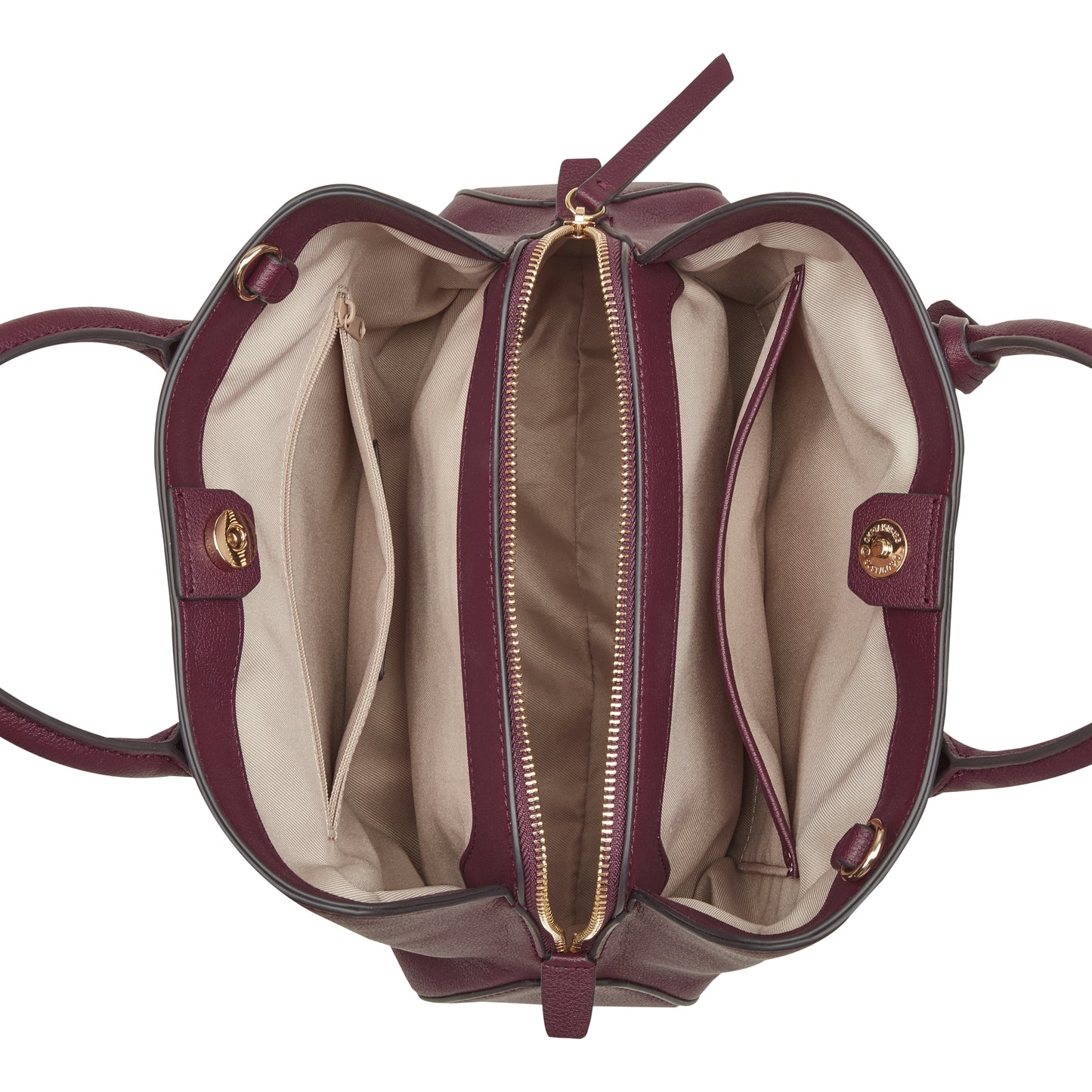 Cartera Satchel Lakelyn3 Vino