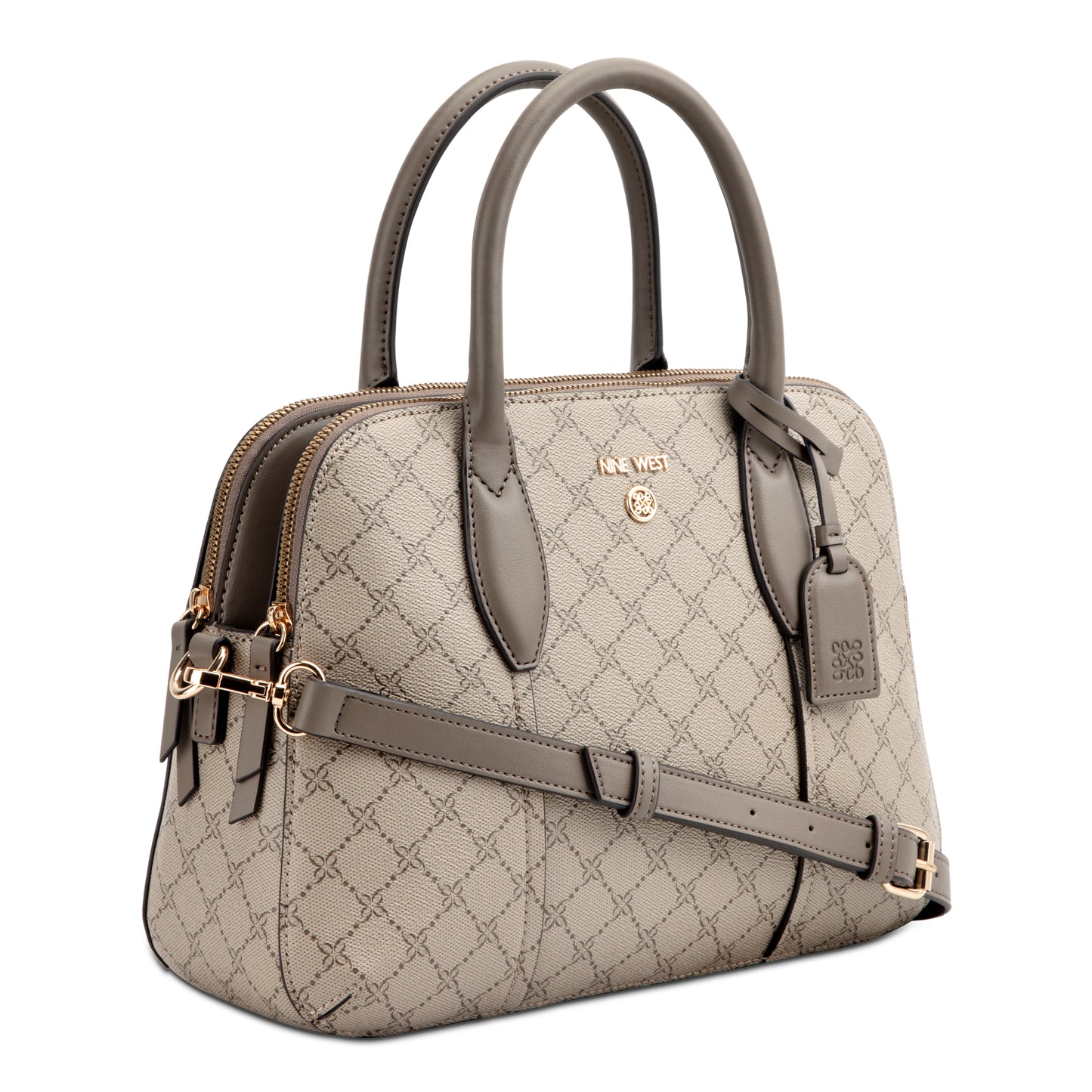 Cartera Satchel Grady Crema