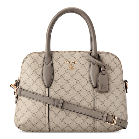 Cartera Satchel Grady Crema