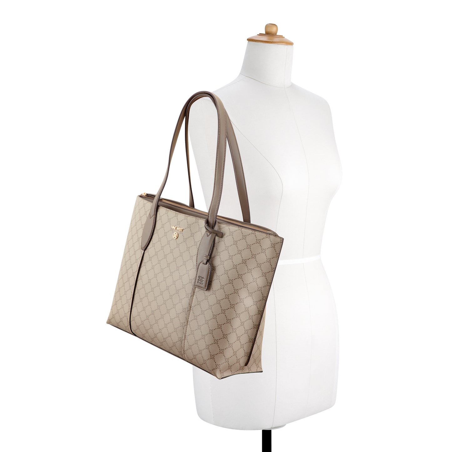 Cartera Tote Grady Crema