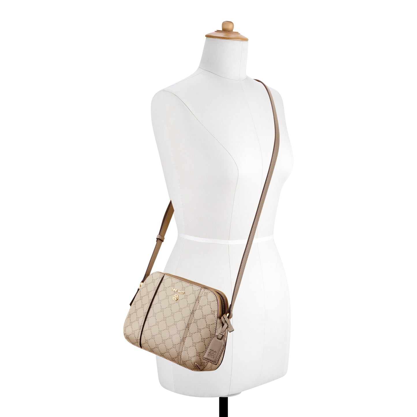 Cartera Crossbody Grady Crema