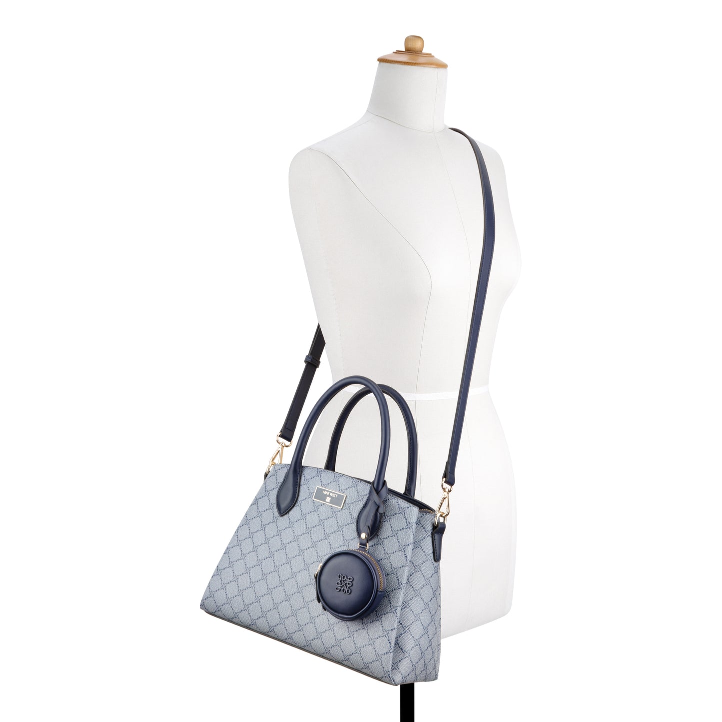 Cartera Satchel Mary Navy