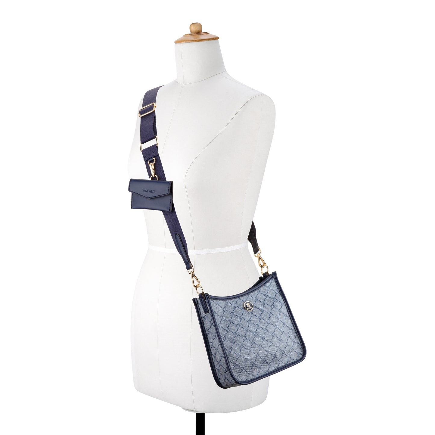 Cartera Crossbody Nalini Navy