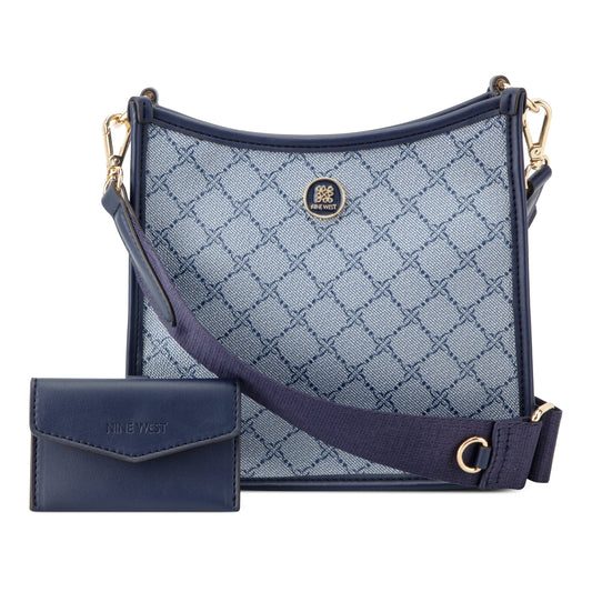 Cartera Crossbody Nalini Navy