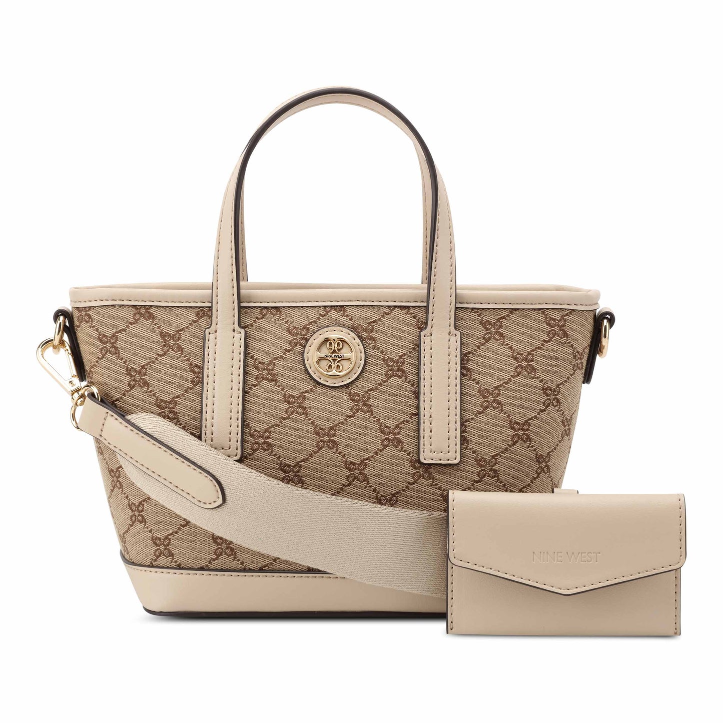 Cartera Tote Avaya Crema