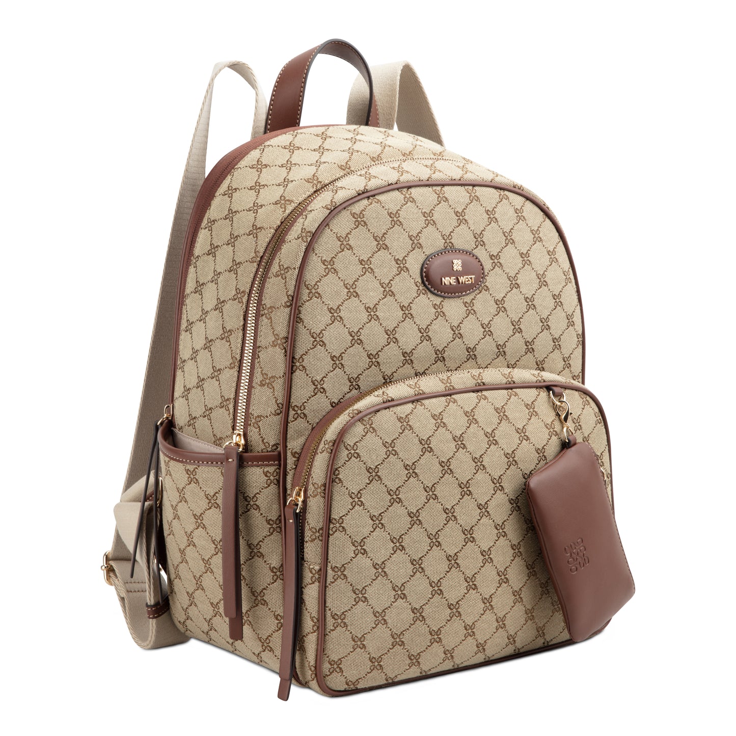 Mochila Backpack Maelys Crema/Chocolate