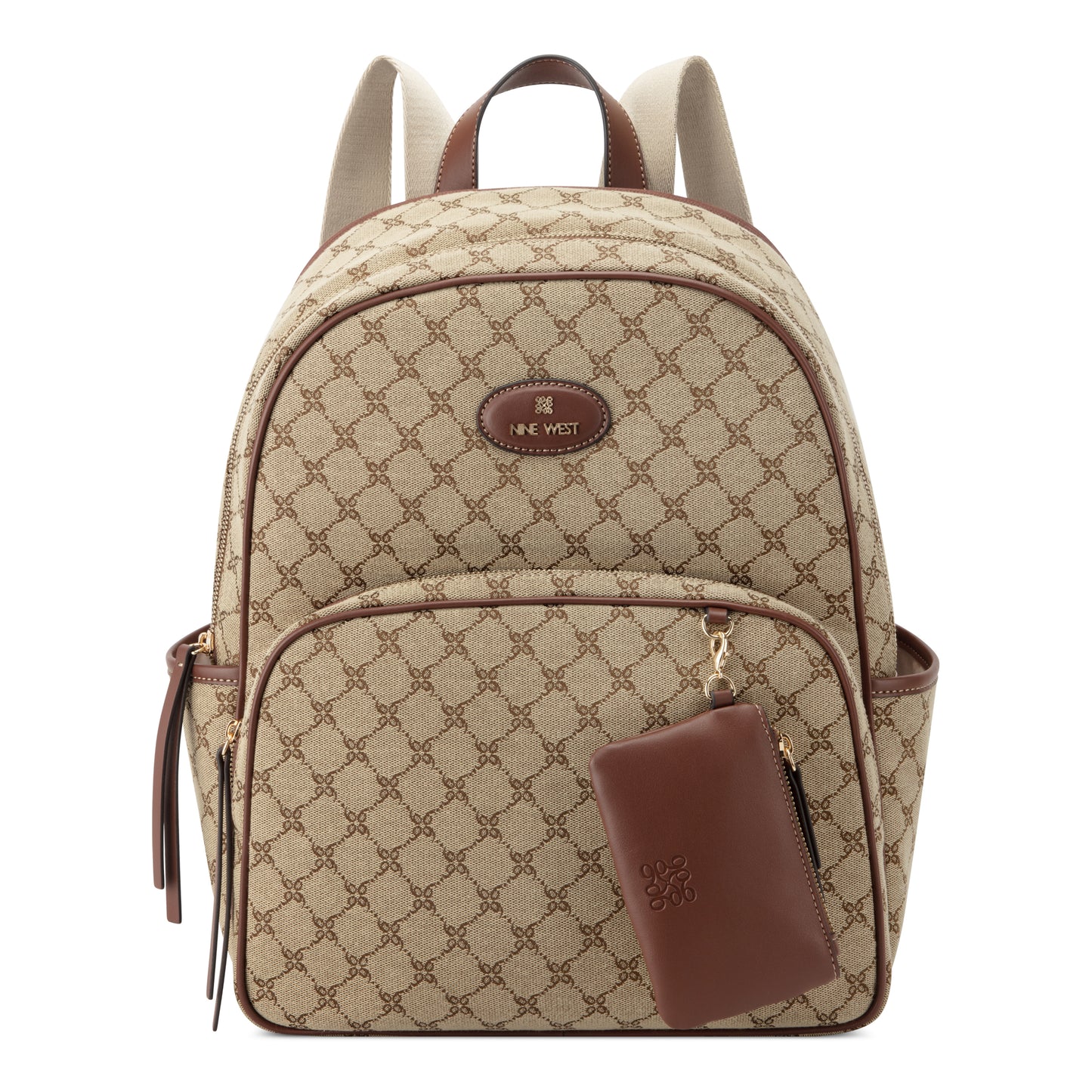 Mochila Backpack Maelys Crema/Chocolate