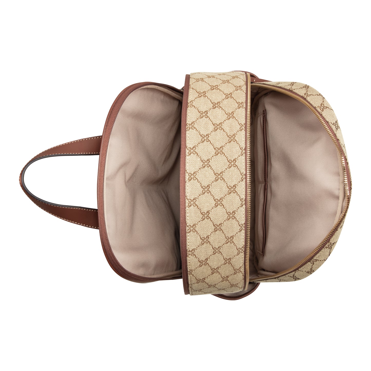 Mochila Backpack Maelys Crema/Chocolate