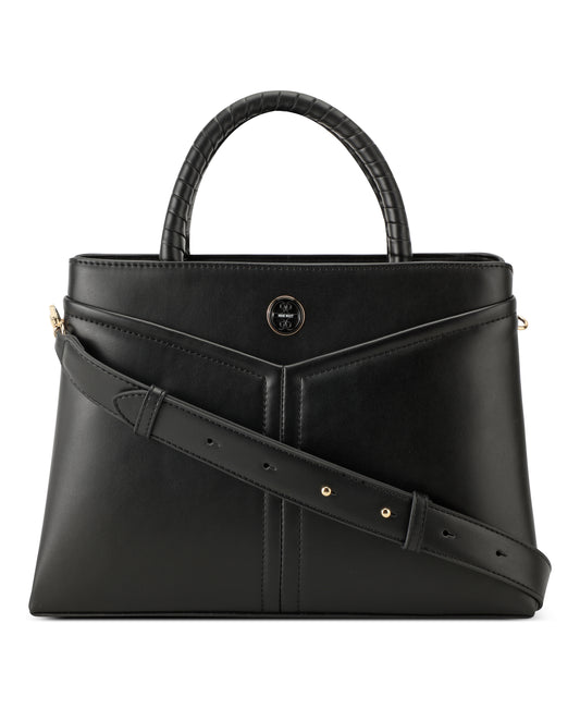 Cartera Satchel Erina Negro