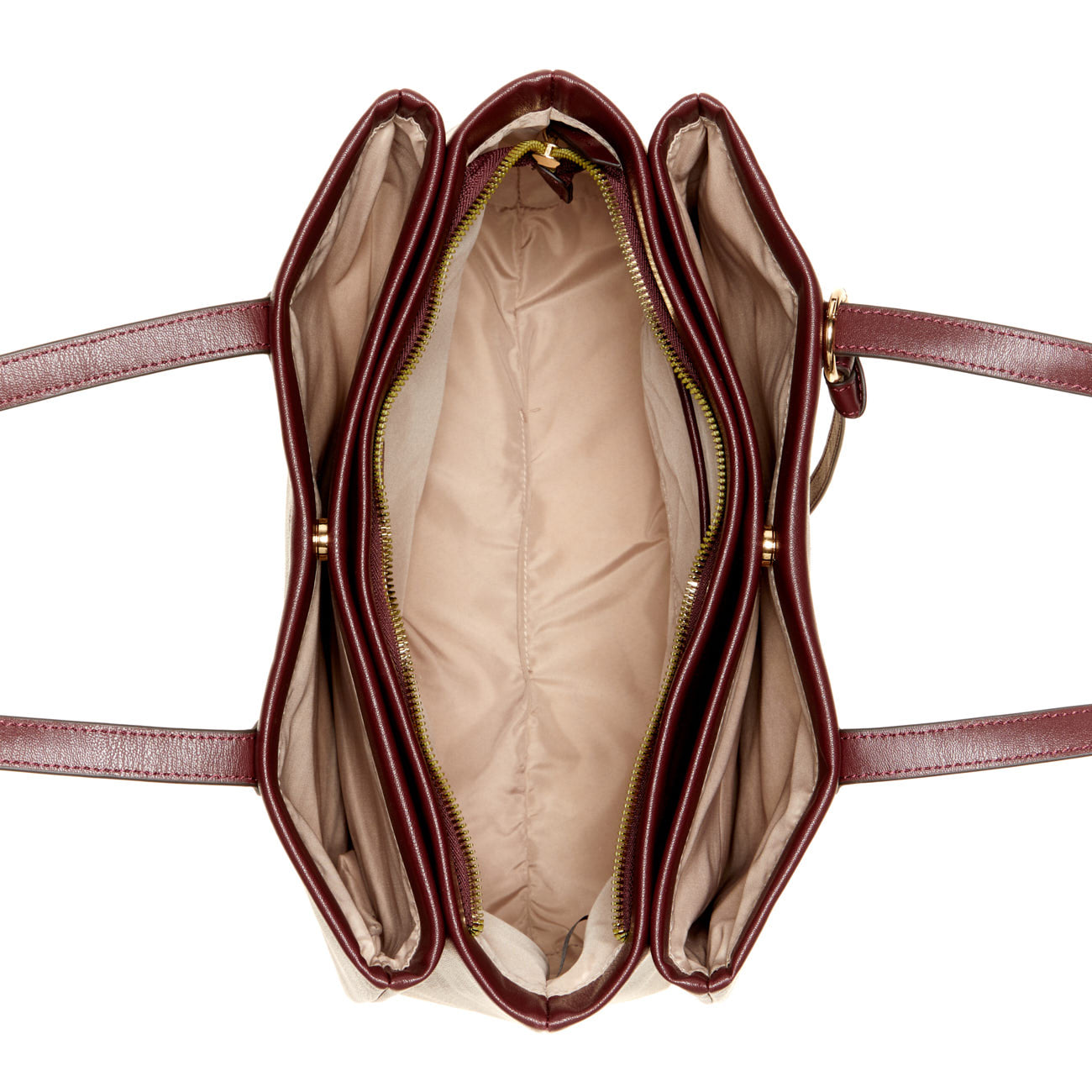 Cartera Multi Comp Eliena Rojo Vino