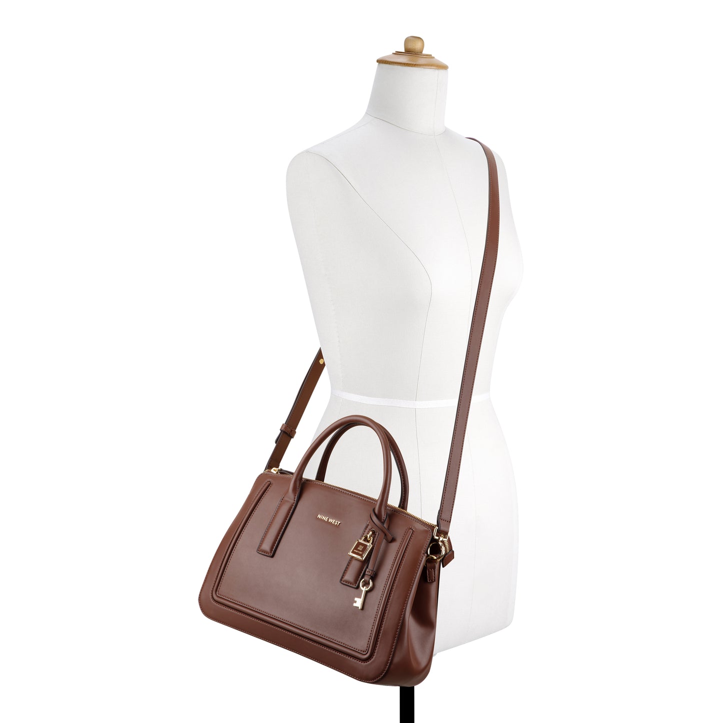 Cartera Satchel Tenely Chocolate