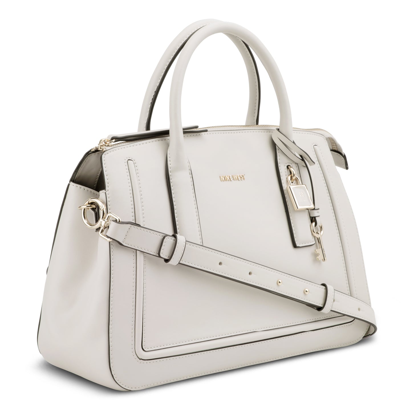 Cartera Satchel Tenely Blanco
