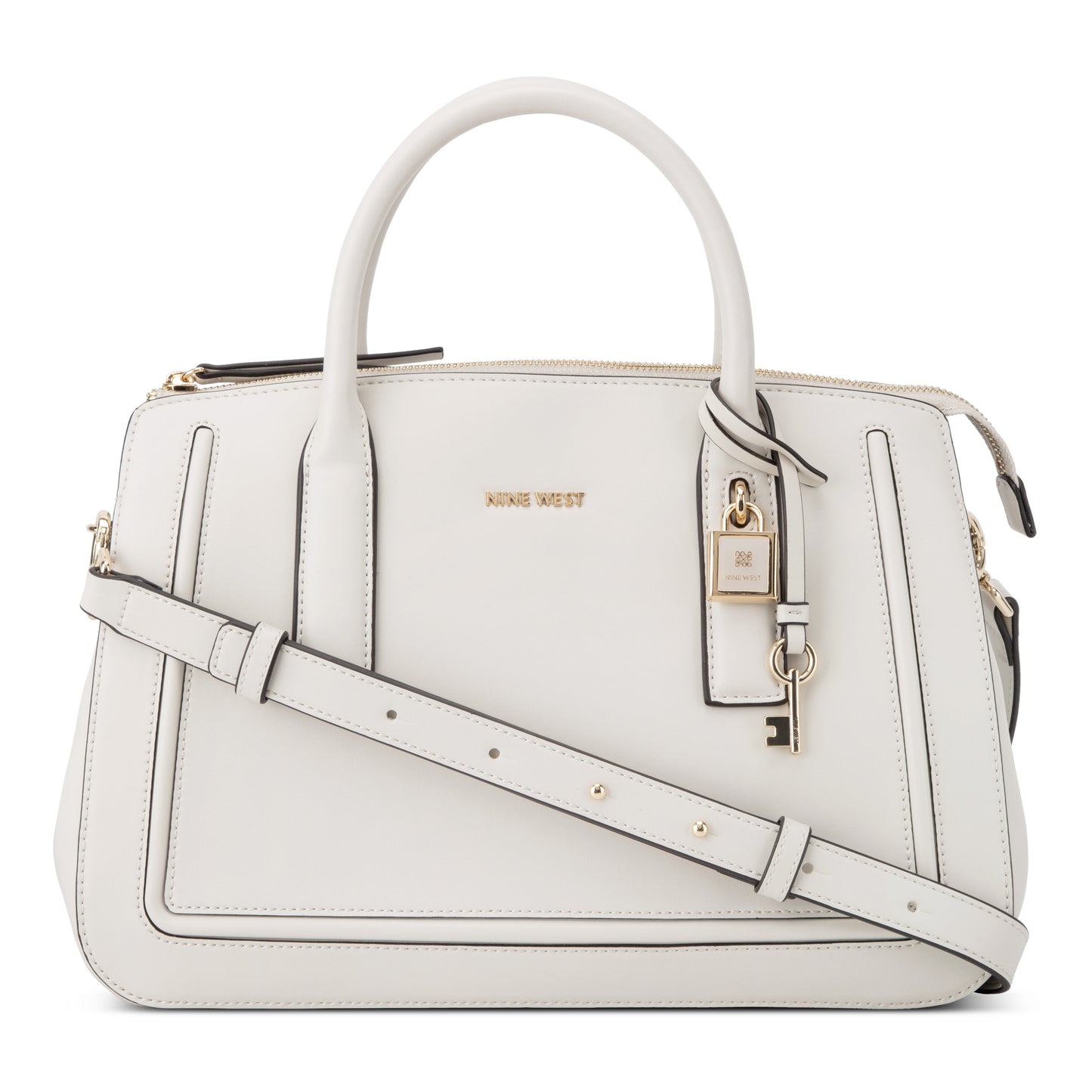 Cartera Satchel Tenely Blanco