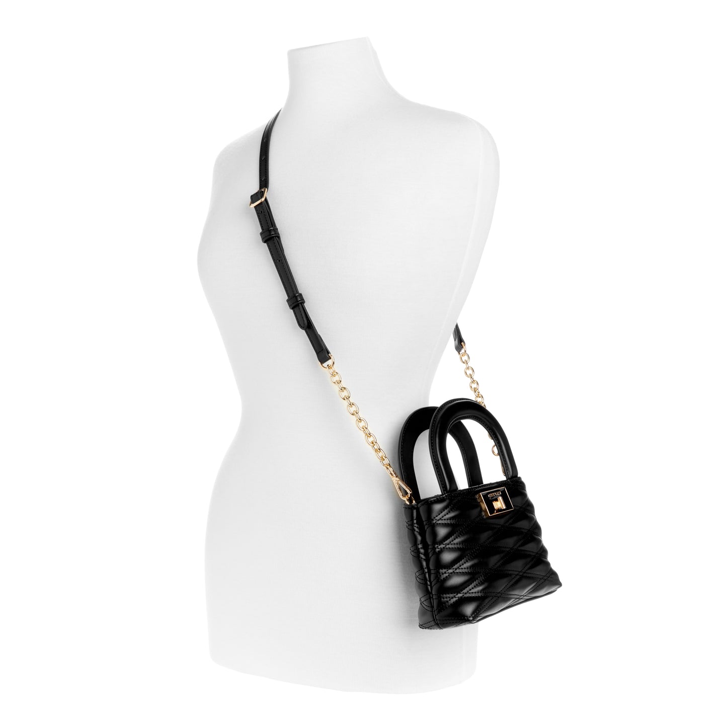 Cartera Mini Satchel Aviva Negro