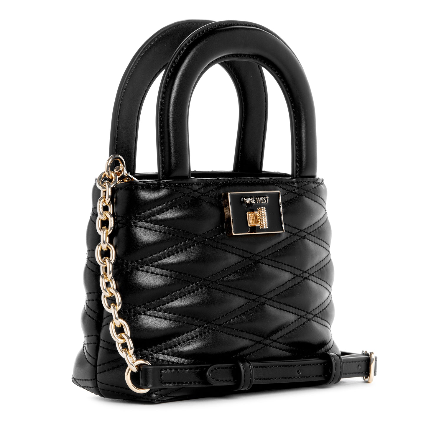 Cartera Mini Satchel Aviva Negro