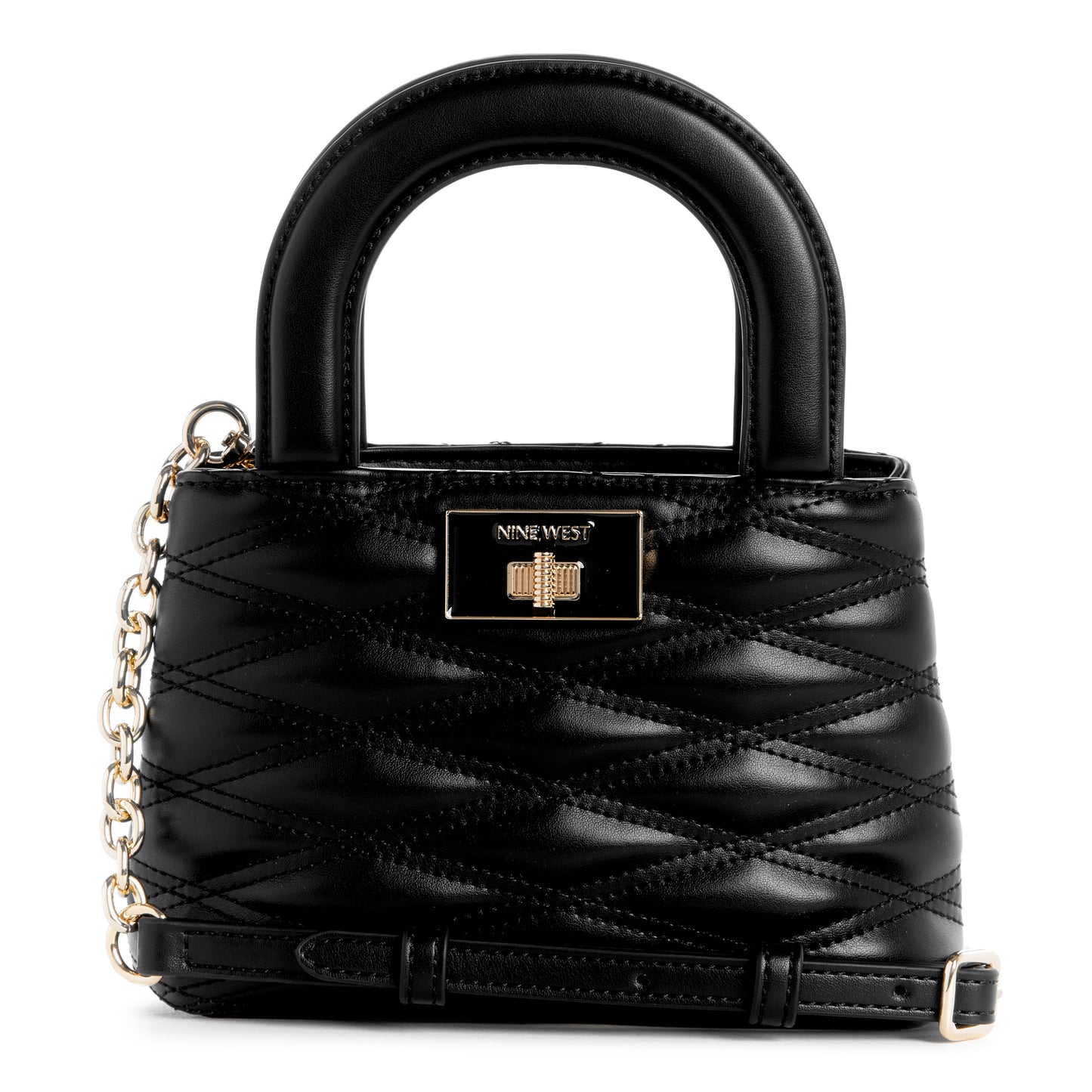 Cartera Mini Satchel Aviva Negro