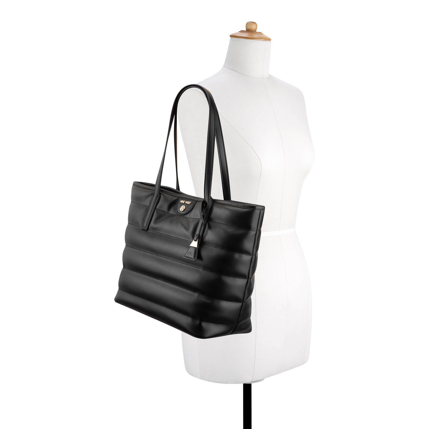 Cartera Tote Teagan Negro