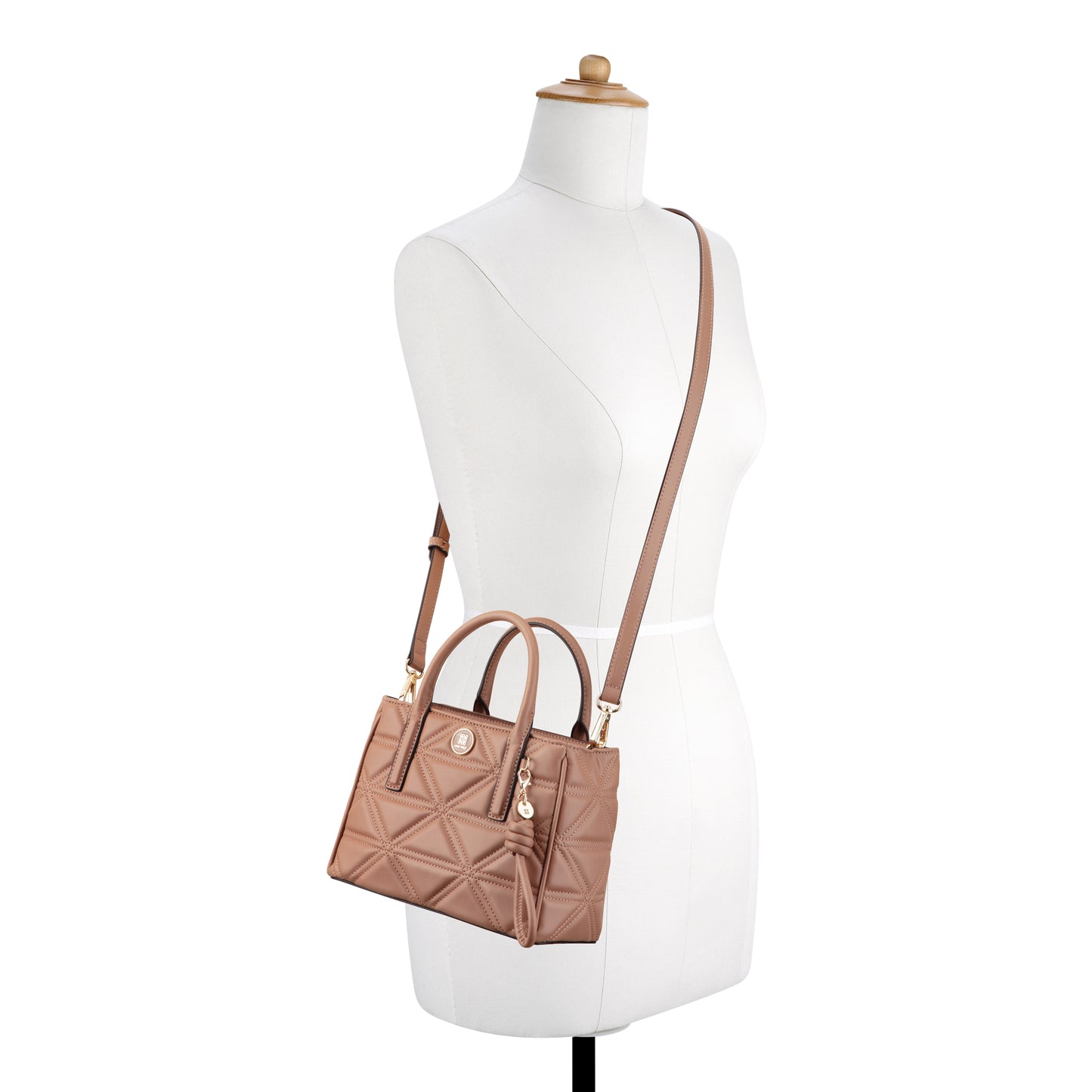 Cartera Satchel Harland Nude
