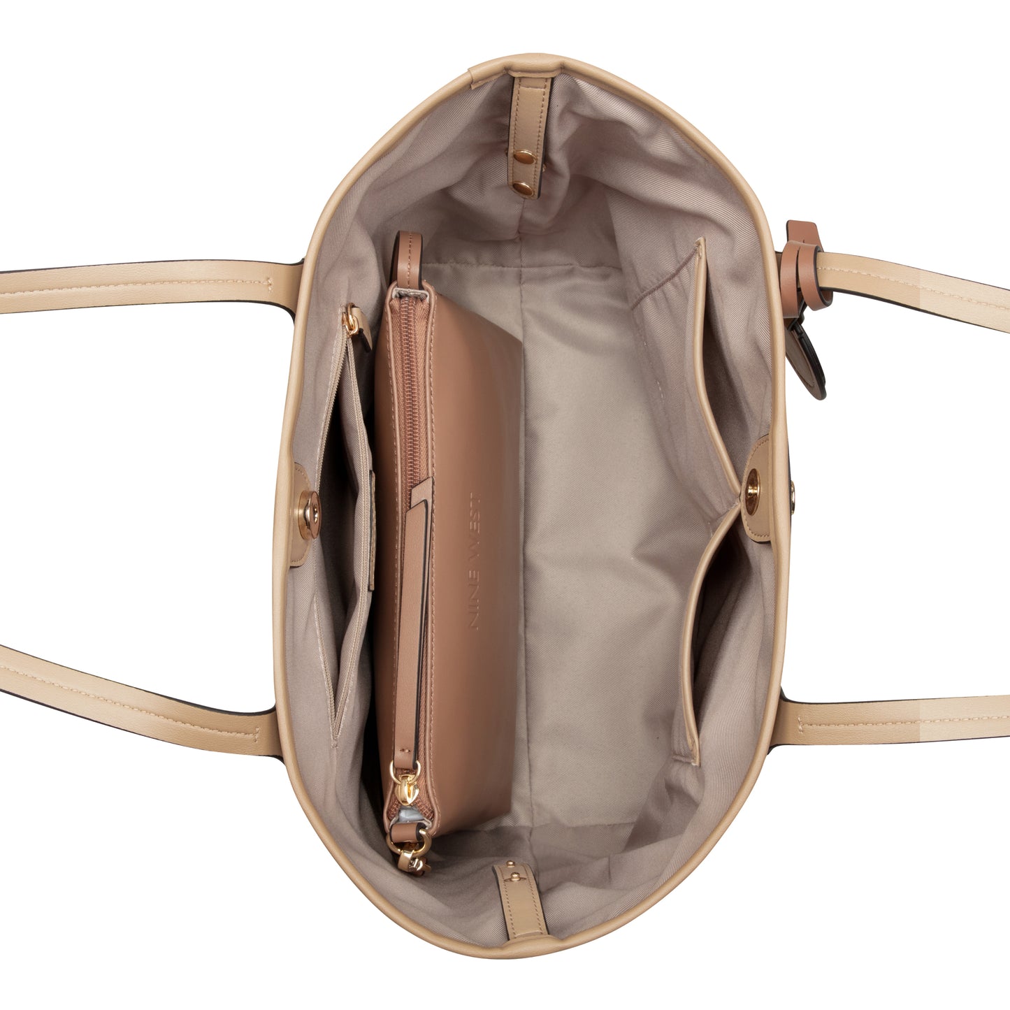 Cartera Tote Piera Caqui