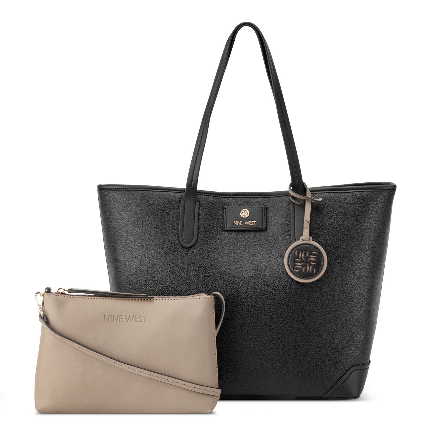 Cartera Tote Large Piera  Negro