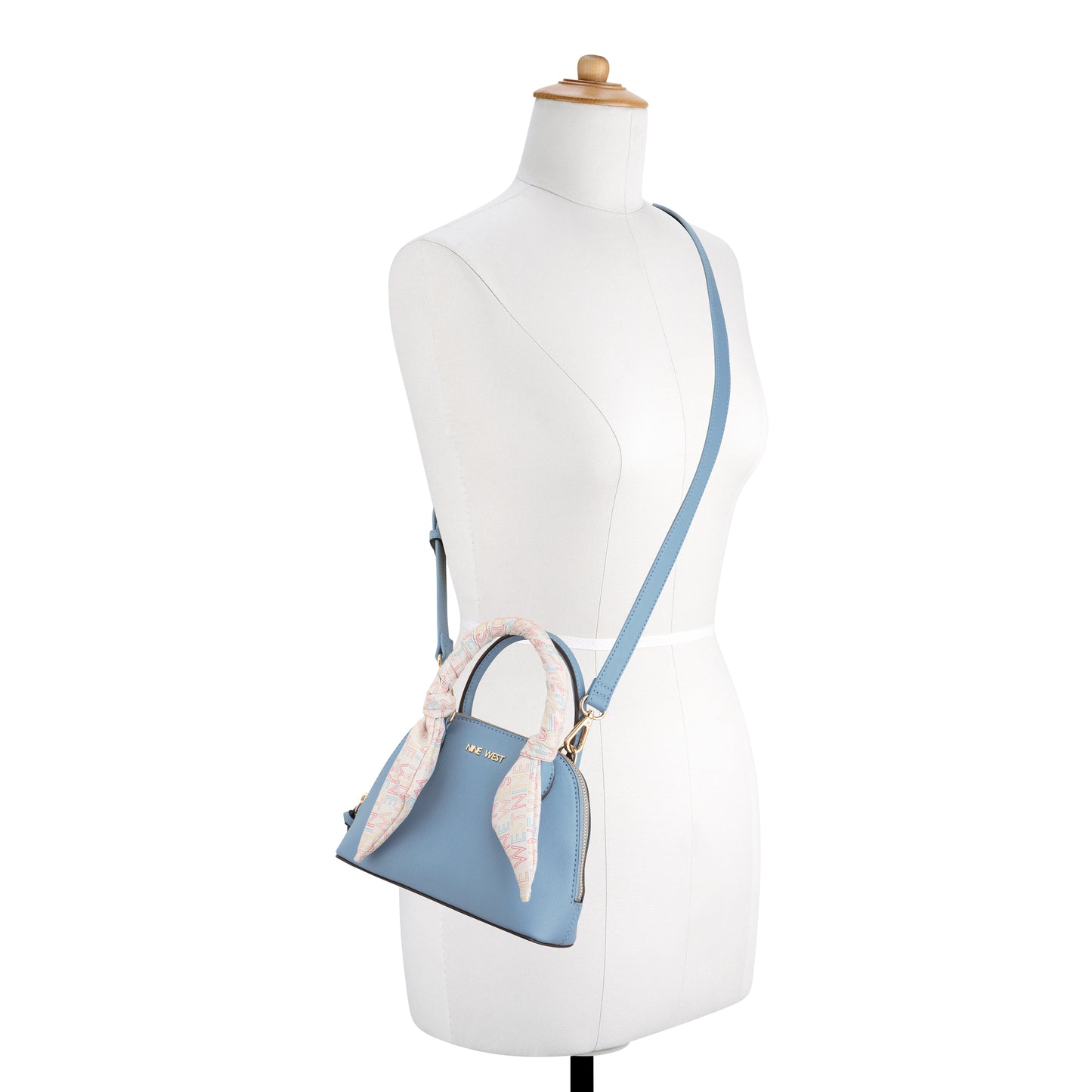 Cartera Crossbody Quinn Celeste
