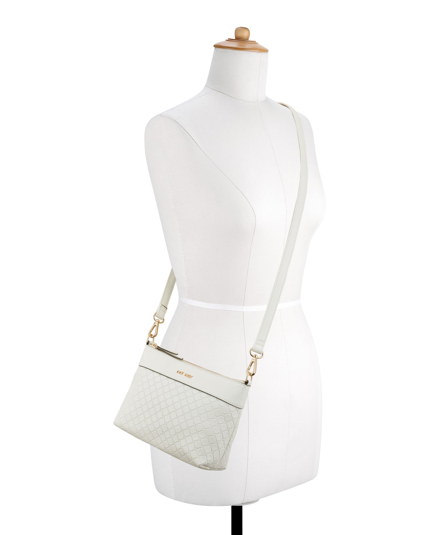 Cartera Nine West Isolde Tote W Pouch-Optic White