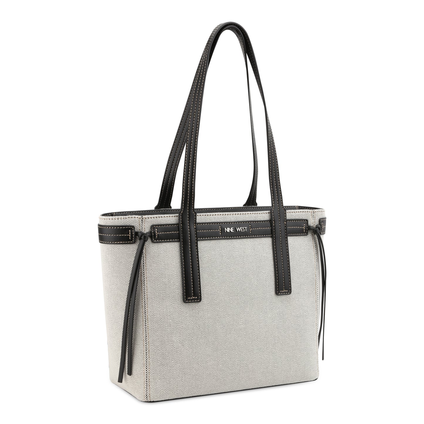 Cartera Tote Hendrick Negro/Blanco