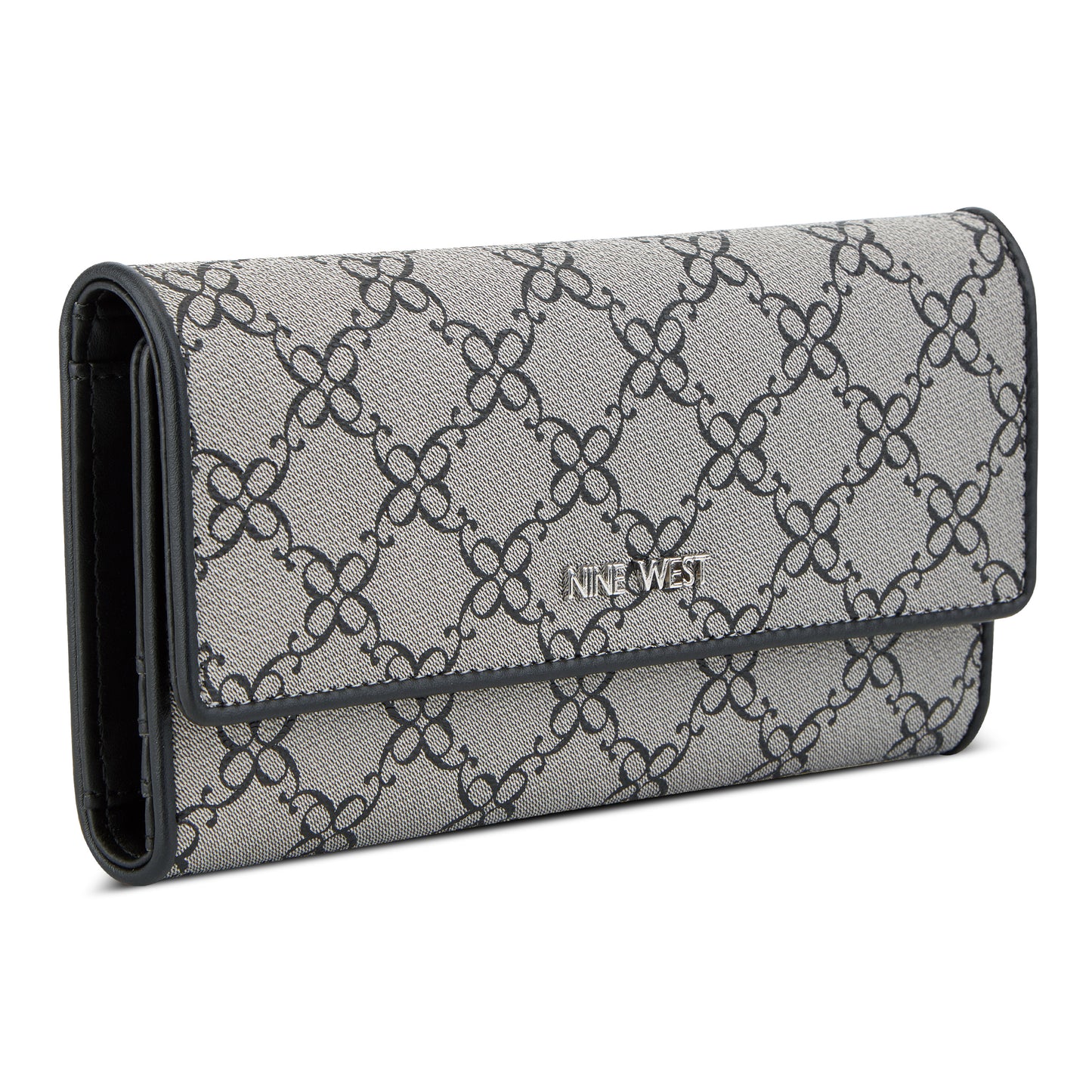 Billetera Check Zuri Granite/Negro
