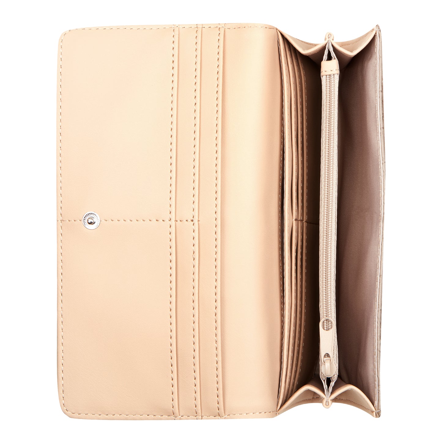 Billetera Organizer Zuri Crema/Nude