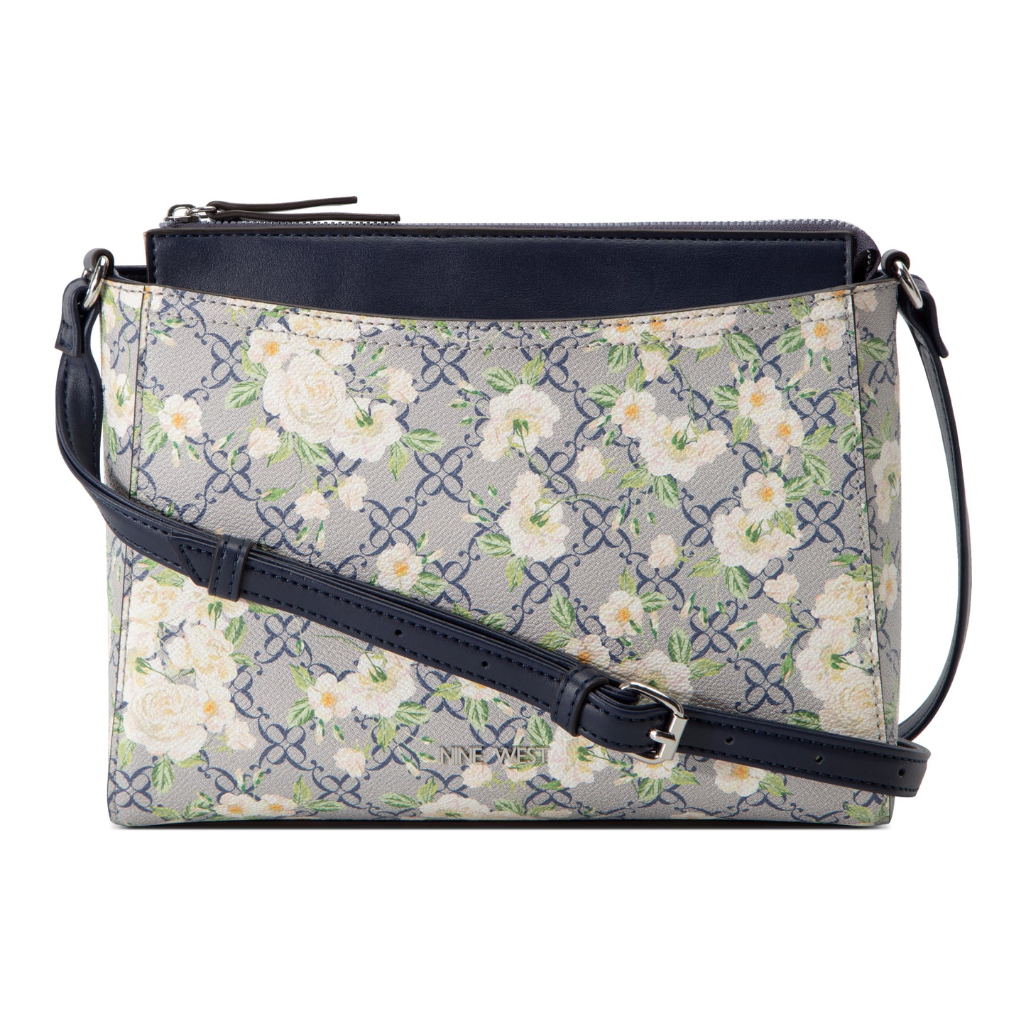 Cartera Crossbody Bowie Navy Floral