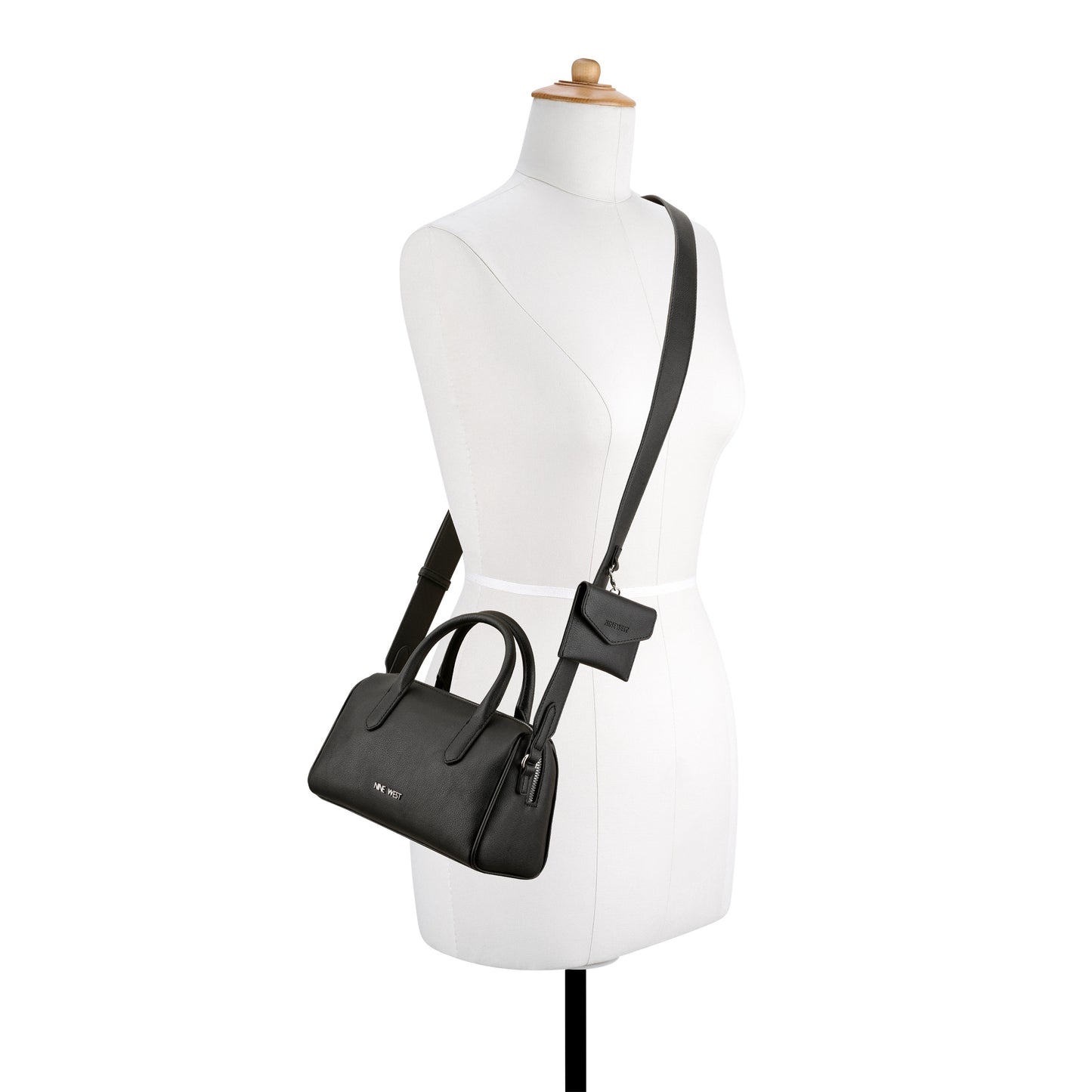 Cartera Satchel Olive Negro