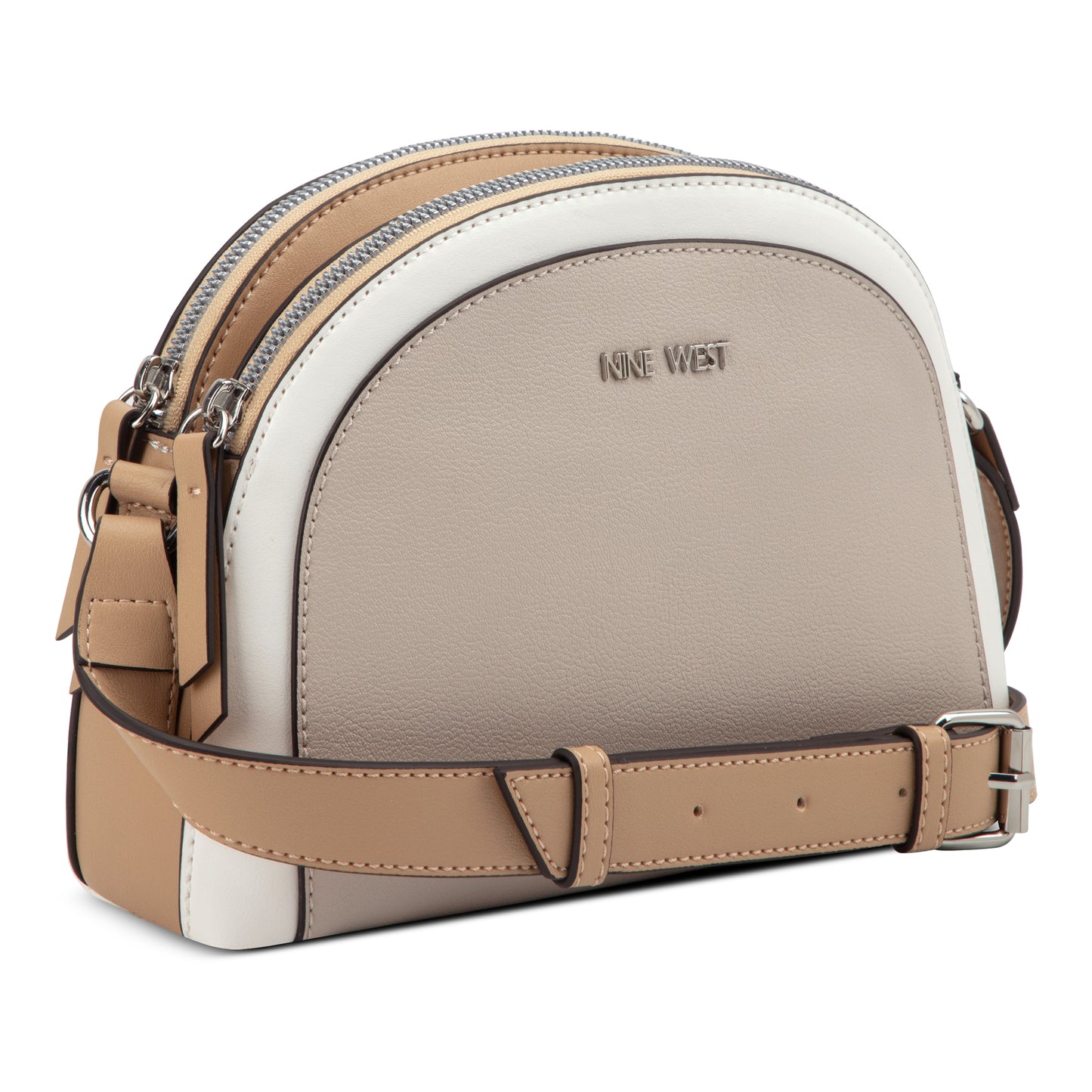 Cartera Dome Gertrude Gris Multi